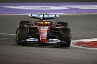 Lewis Hamilton of Great Britain driving the (44) Scuderia Ferrari SF-25 on track during the F1 Grand Prix of Bahrain at Bahrain International Circuit - Source: Getty